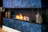 Ecosmart Fire Flex 140BY.BXR Bay Fireplace Insert - Black Finish / Black Burner - ESF.FX.140BY.BXR.B